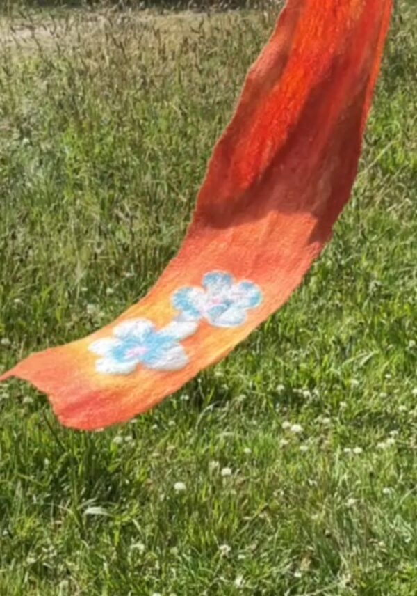Gossamer Felt Scarf - Image 3