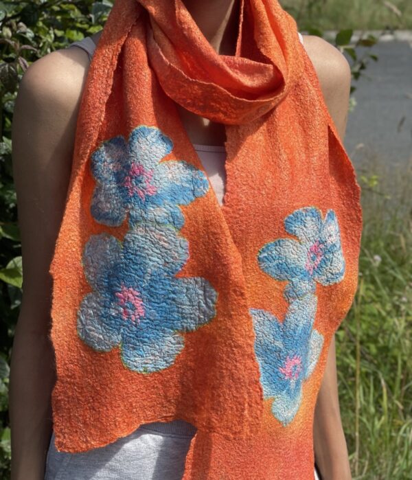 Gossamer Felt Scarf