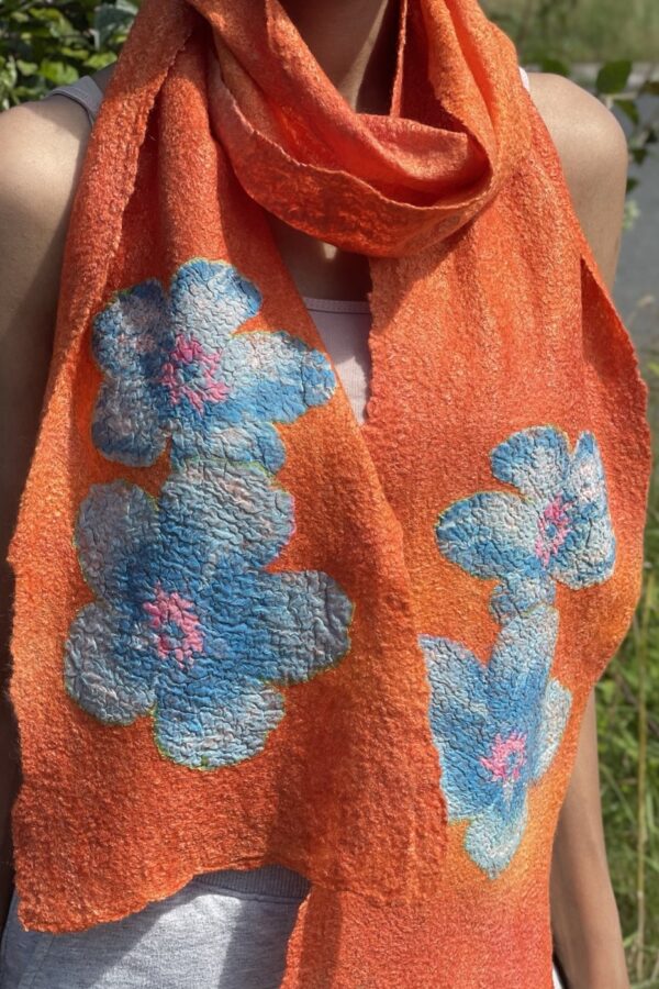 Gossamer Felt Scarf