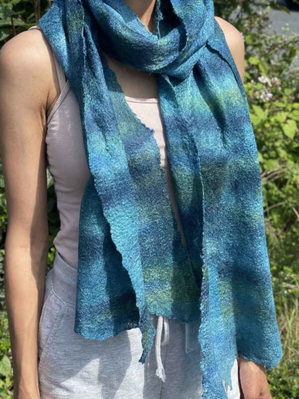 Gossamer Felt Scarf