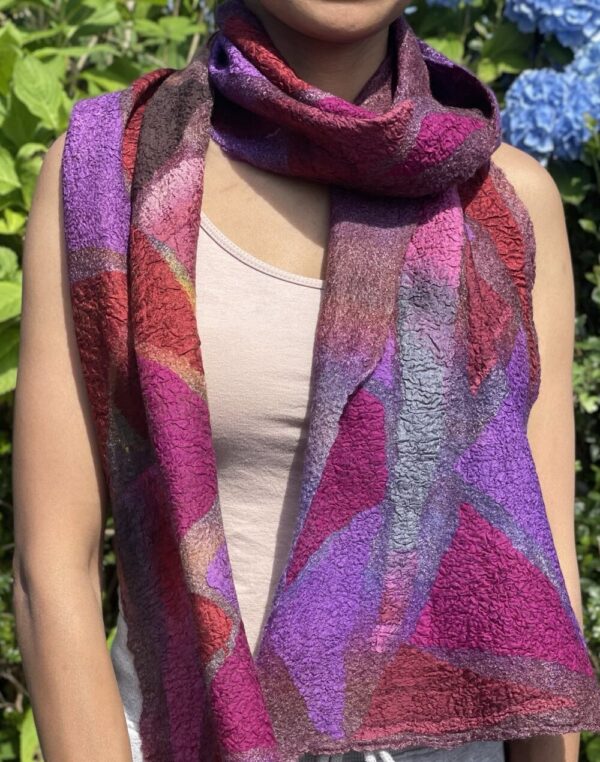 Gossamer Felt Scarf