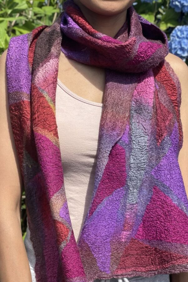 Gossamer Felt Scarf