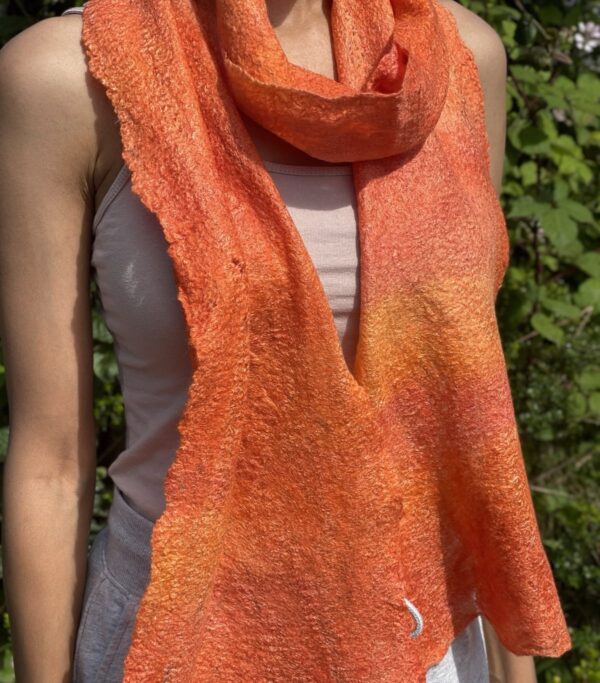 Gossamer Felt Scarf