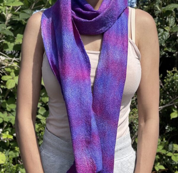 Gossamer Felt Scarf
