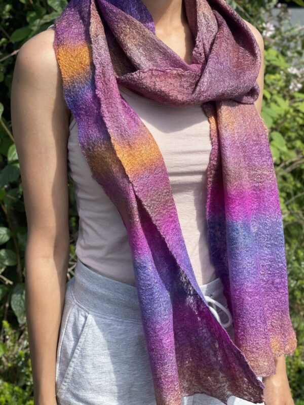 Gossamer Felt Scarf