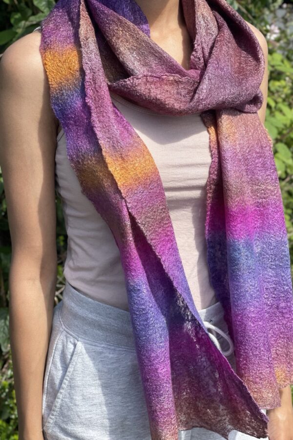Gossamer Felt Scarf