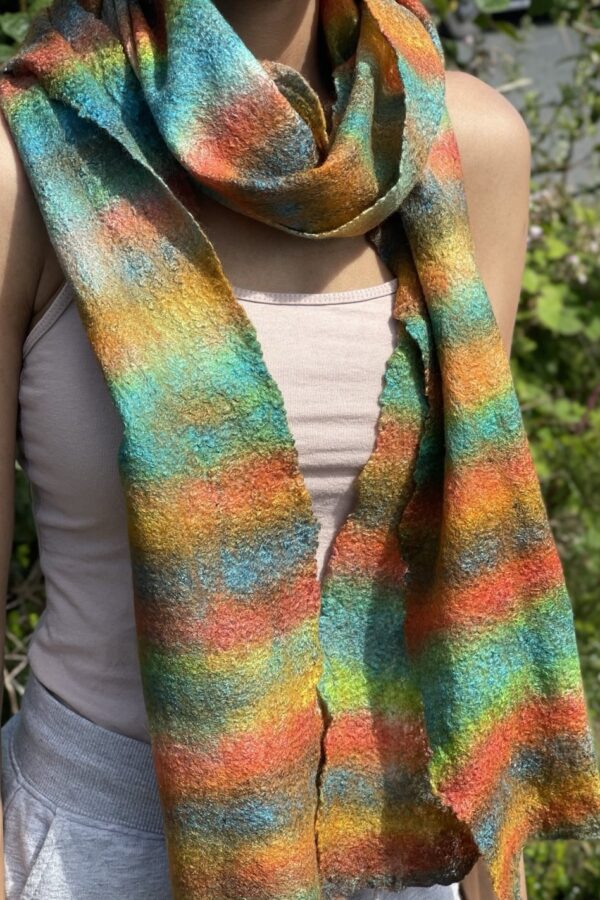 Gossamer Felt Scarf